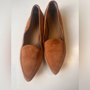 Madewell Women's Suede Loafers - Tan